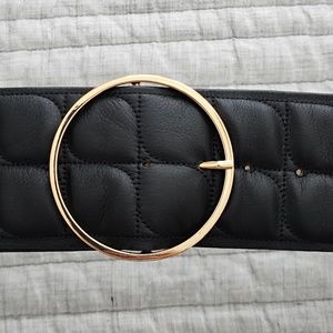 B-Low the Belt black with gold buckle